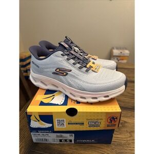 Skechers Go Walk Glide Step 2.0 Maria Slip-Ins Blue/Pink Women SZ 6.5 …F2